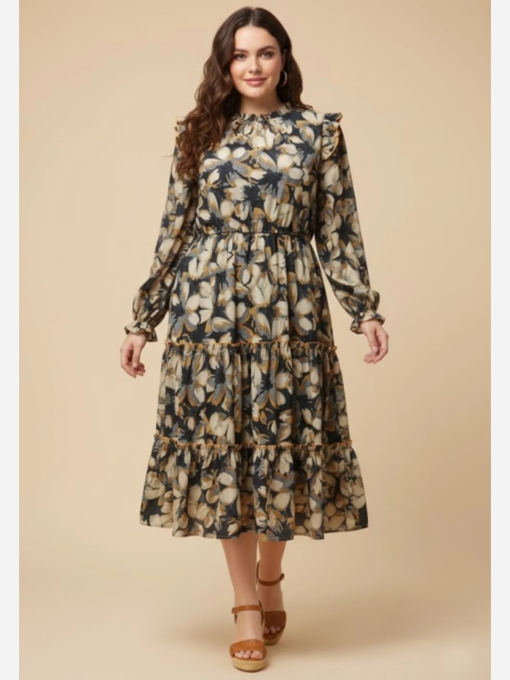 NWT Women’s Floral Midi Dress